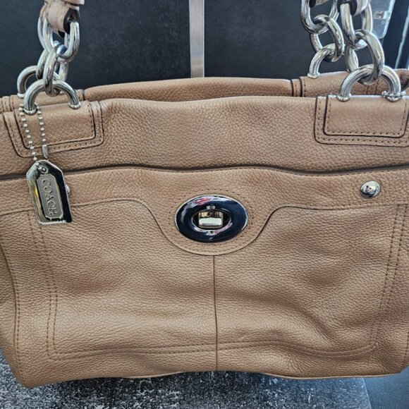 Coach Handbags - Coach Penelope Metallic Satchel NWOT